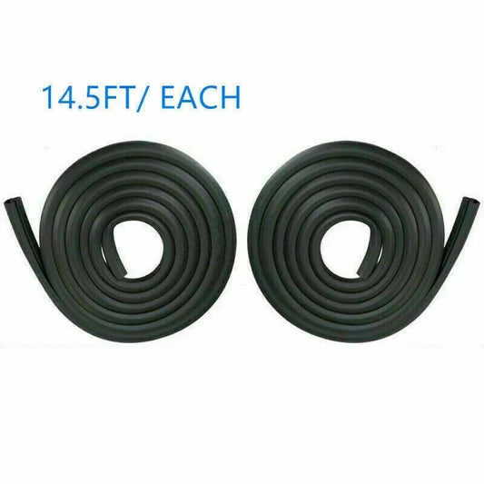 Door Seals Weatherstrip Kit Pair Set For Ford Bronco F100 F150 F250 F350 1973-79