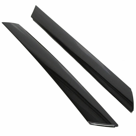 HECASA For 10-13 KIA Soul Windshield Pillar Trim Exterior Molding Garnish L & R