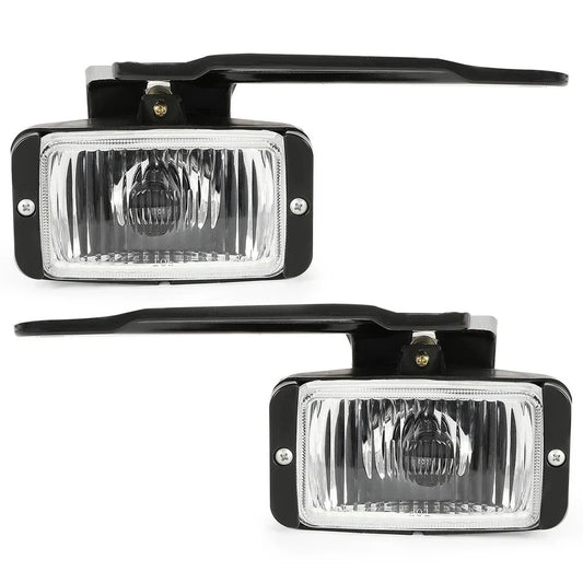 Pair Front Fog Lights Lamps For 1988-1999 2000 Chevrolet C1500 C2500 K1500 K2500