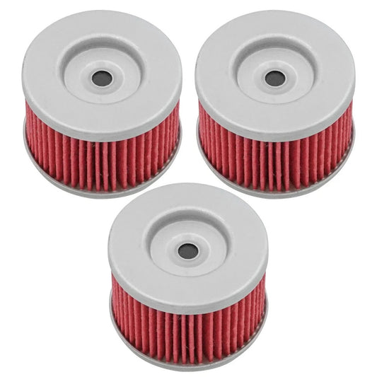 3 Pack Oil Filter for Honda 250 ATC250SX At-C250Sx ATC 250SX 1985 1986 1987