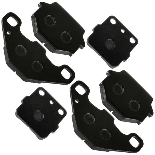 Front & Rear Brake Pads for Kawasaki KSF250 Mojave 250 1987-1996