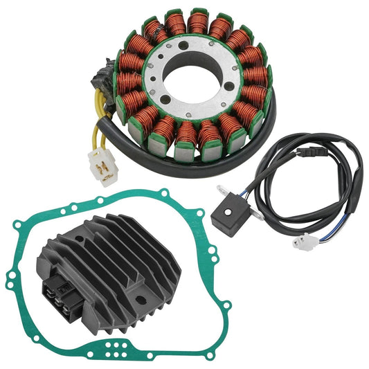 Stator & Gasket & Regulator for Kawasaki Lakota 300 KEF300 1995 1996 1997-2000