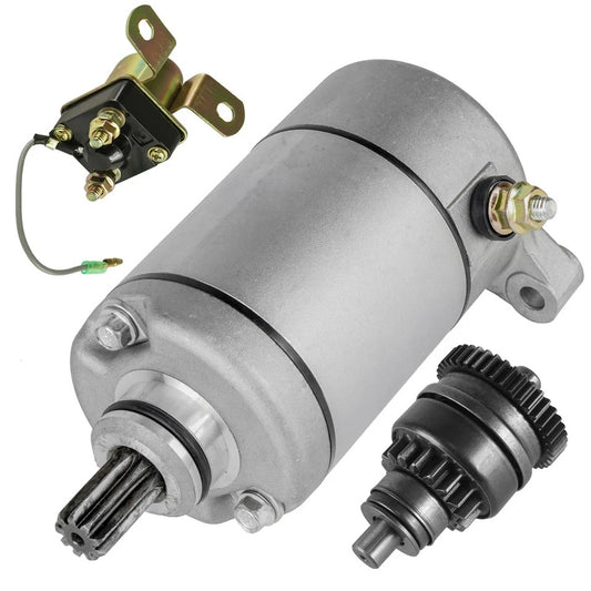Starter Drive & Relay Solenoid for Polaris Sportsman 500 1996-2002 Atv New