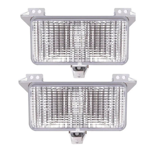 Front Park Lamps Turn Signal Lights for 83-87 Chevy Pickup TRUCK Left Right SET