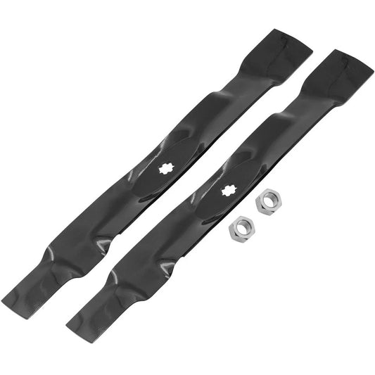 Mower Blade w/ Nut for John Deere X125 X126 X145 X300 X304 X310 Tractor 42" Deck
