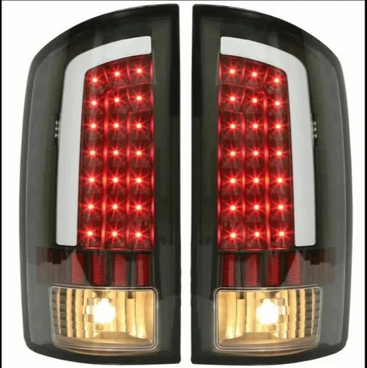 LED Tail Lights Lamps Clear Lens For 2002-2006 Dodge Ram 1500 03-06 2500 3500