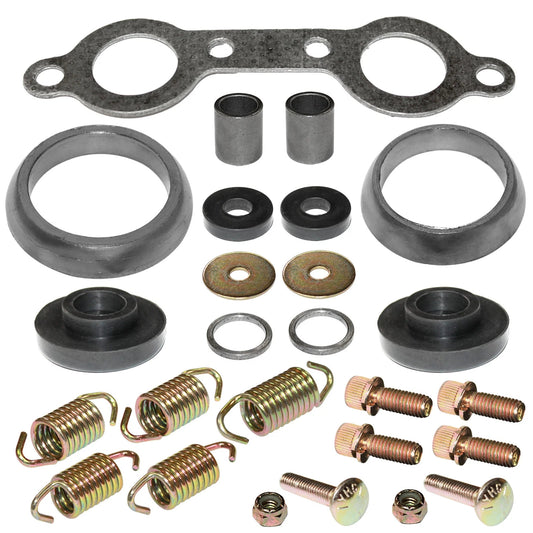 Exhaust Muffler Gasket Kit for Polaris Ranger XP 700 4X4 EFI 2006 2007