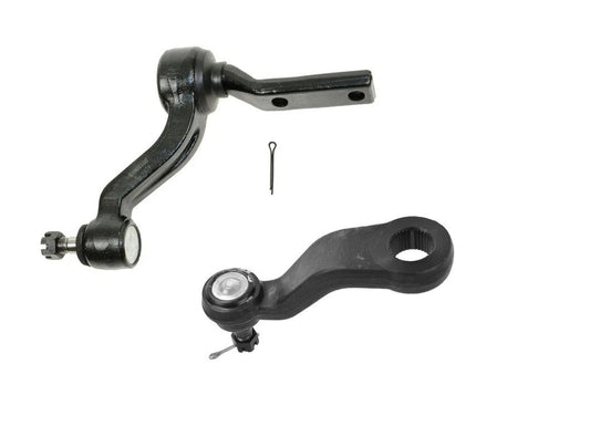 Front Steering Idler Pitman Arm Kit Set Pair 2pc for Chevy GMC Pickup Truck SUV