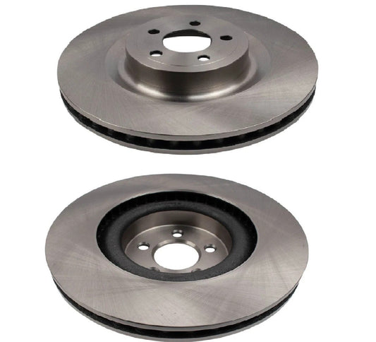 Front Brake Rotors Set For 2015-2023 Ford Mustang
