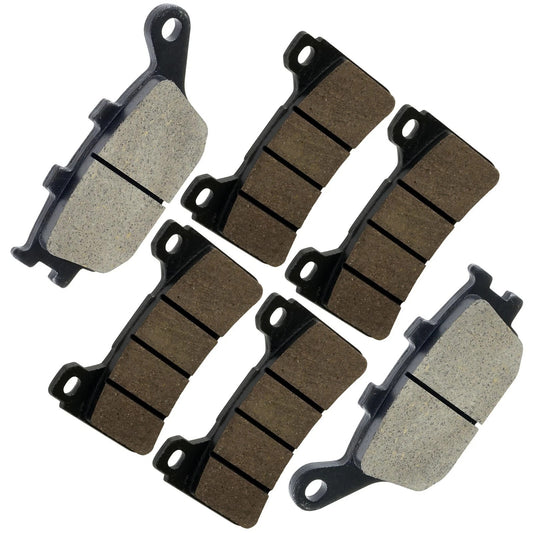 Caltric Brake Pads for Honda CBR600RR CBR 600RR 2005-2006 Front Rear Brake Pads
