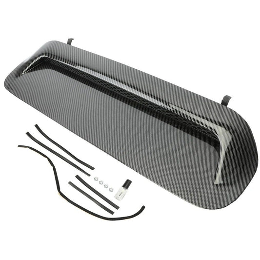 For 2010-2022 Toyota 4Runner PRO Hood Air Scoop Bulge Kit Carbon Fiber Look