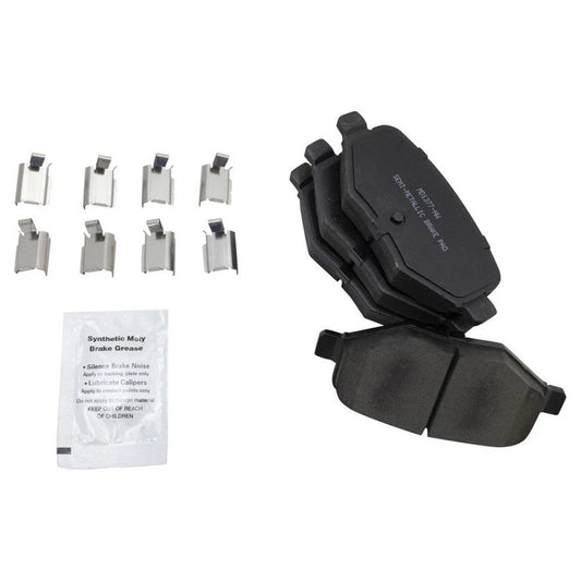 Rear Metallic Brake Pads & 2 Rotors Kit for Ford Taurus Lincoln MKT MKS