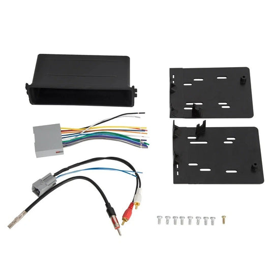 Single Double Din Radio Stereo Dash Bezel Installation Kit For 08-11 Ford Focus