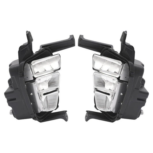 HECASA Pair LED Bumper Fog Lights Driver Passenger Side For Kia Optima 2016-2018