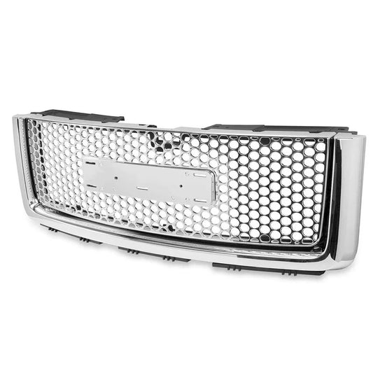 Fits 07-13 GMC Sierra 1500 Denali Front Upper Hood Grill Grille New Body Style