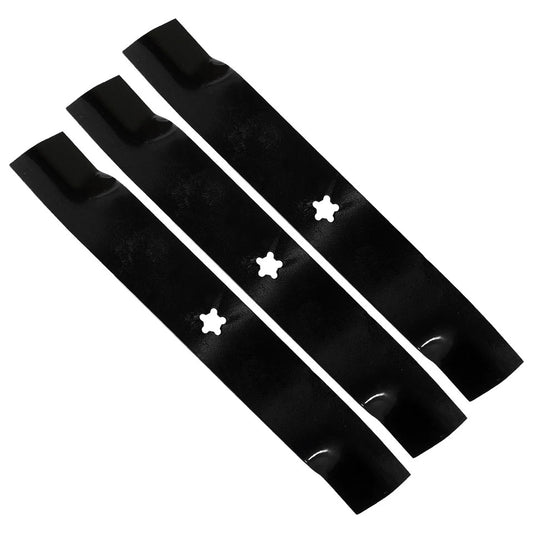 Caltric 17 3/4 inch x 5 Point Star 52" Deck High Lift Blade For Husqvarna