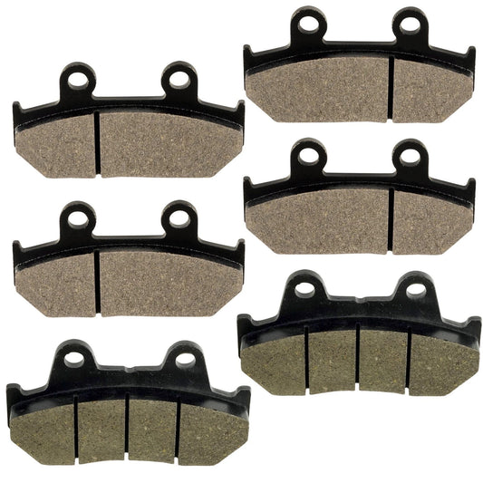 Front And Rear Brake Pads for Honda GL1500Se Gl 1500Se Gold Wing 1500 1988-2000