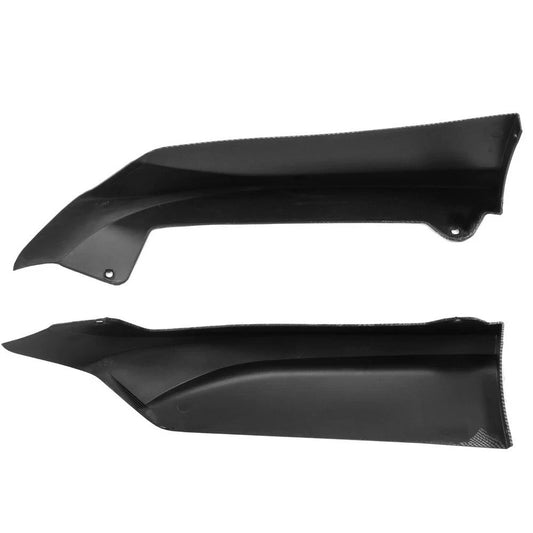For 2016-17 Honda Accord 4DR HFP Style Carbon Fiber Rear Bumper Spoiler Lip 2PCS