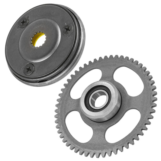 for Yamaha Grizzly 125 YFM125G /Hunter 2004-2013 Starter Clutch Idler Gear Sprag