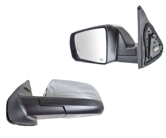 Mirror Power Fold Heat Signal Memory Blind Spot Puddle Chrome Left LH for Tundra