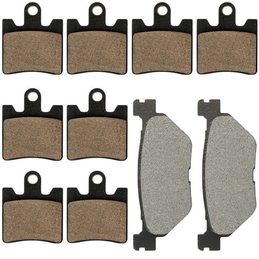 Front Rear Brake Pads for Yamaha FJR1300 FJR13 2006-2017