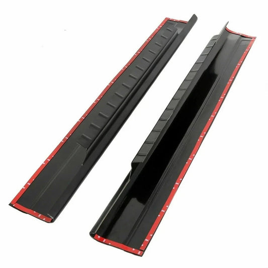 Rocker Panels Protector Cover Trim Fit For 01-06 Chevy Silverado Sierra Crew Cab