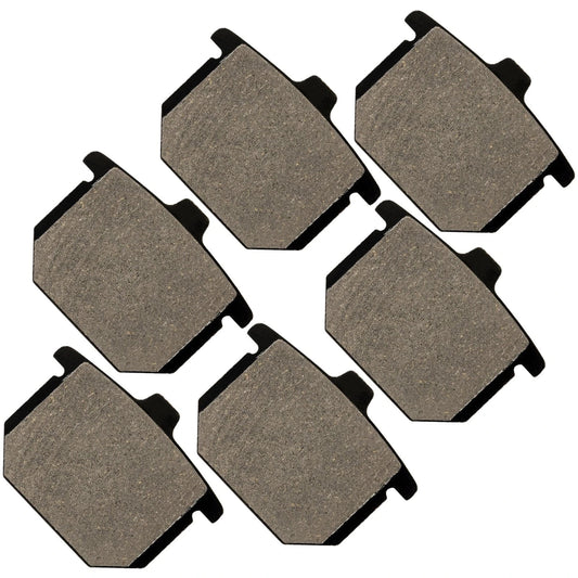 Brake Pads for Honda GL1100 Goldwing Aspencade 1980 1981 Front Rear Pads