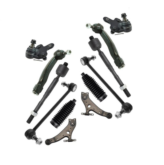 Front Steering & Suspension Kit Fits 2008-2019 Toyota Highlander