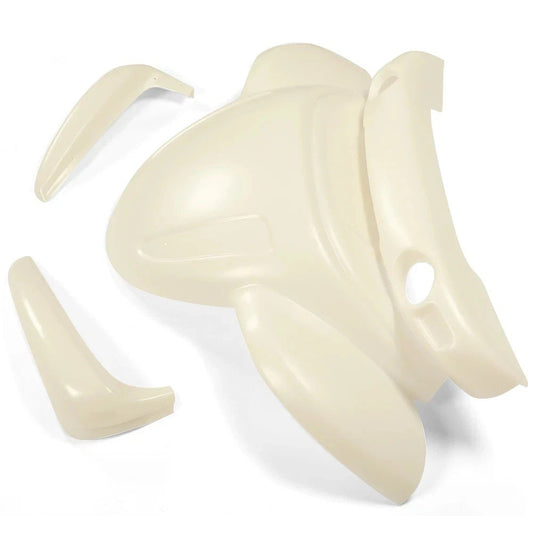 For 1999-2012 GEM Cars Plastic Beige Front Hood And Mud Guard Set Factory Style