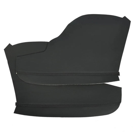 Leather Front Door Panel Armrest Cover Black Fits For 2011-2017 Honda Odyssey