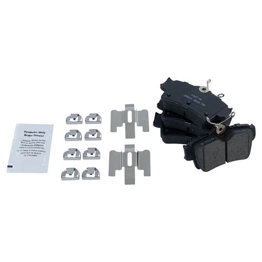 Front & Rear Ceramic Disc Brake Pad & Rotor Kit w/Chemicals for Ford Mustang