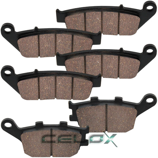 Front Rear Brake Pads for Kawasaki Ninja 650 EX650 17-19 / 43082-0165 43082-0166