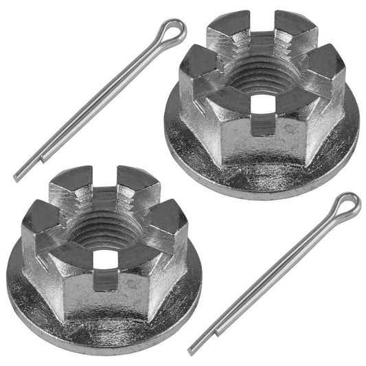2x Rear Axle Nut w/Pin Honda Sportrax TRX90 2001-05 /TRX90EX 08 / TRX90X 2009-22