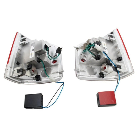 Performance LED Tail Light Red & Clear Lens for S10 Sonoma Pickup Truck New