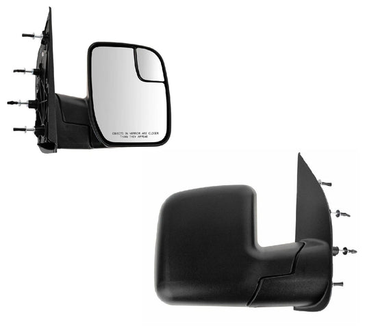Right Passenger Side Mirror For 10-14 Ford E-150 E-250 10-17 E-350 E-450