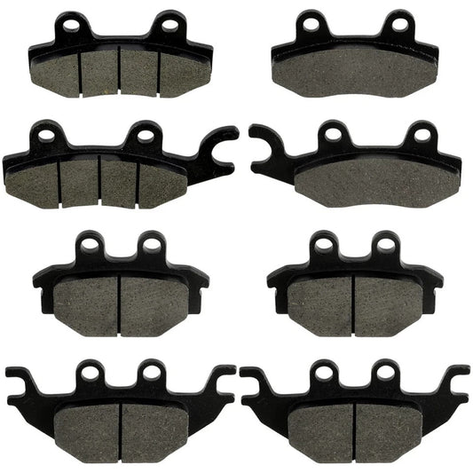 Front Rear Brake Pads for Kawasaki Mule Pro-Dx Pro-Dxt KAF820 2016
