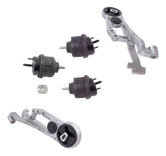4pc Engine Transmission Motor Mount Kit for Freestyle Five Hundred Montego CVT