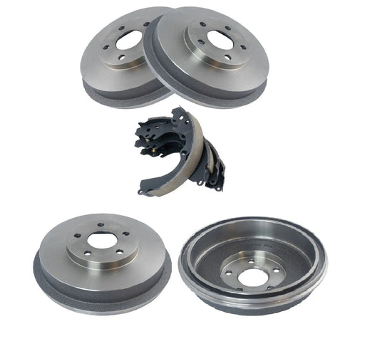 Brake Drum & Shoe ABS Rear Set Kit for Subaru Forester Impreza