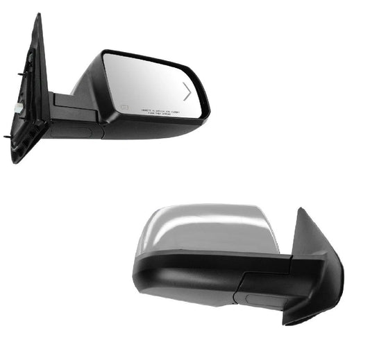 Mirror Power Folding Heated Turn Signal Chrome Passenger Side for Tundra Sequoia