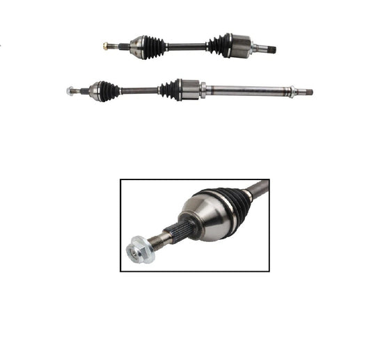 Front CV Axle Shaft Assembly Set Fits Ford Lincoln