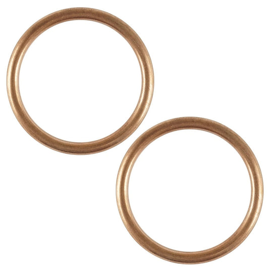 2 Exhaust Pipe Gaskets for Honda VT750Dc Shadow Spirit 750 2001-2003 2005 2006