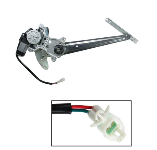 Left Window Regulator & Motor For 1990-1991 Toyota 4Runner 1989-1995 Pickup