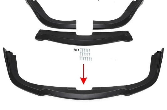 Fit 06-07 Subaru Impreza WRX STI CS2 Style Front Bumper Lip Spoiler Splitter PP
