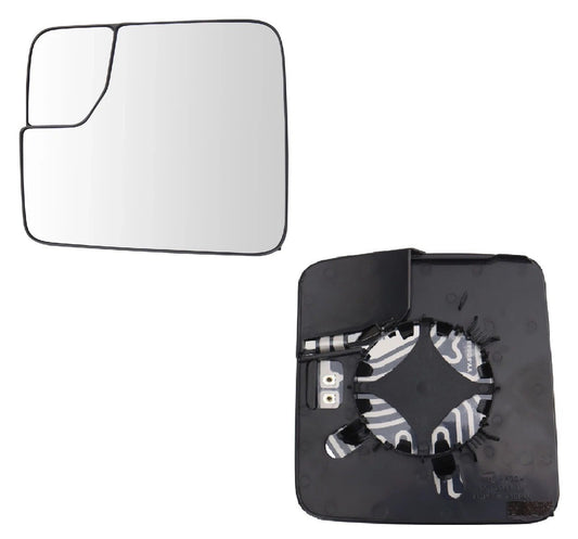 Left Mirror Glass Clear without Blind Spot Indicator Fits 2021-2024 Ford Bronco
