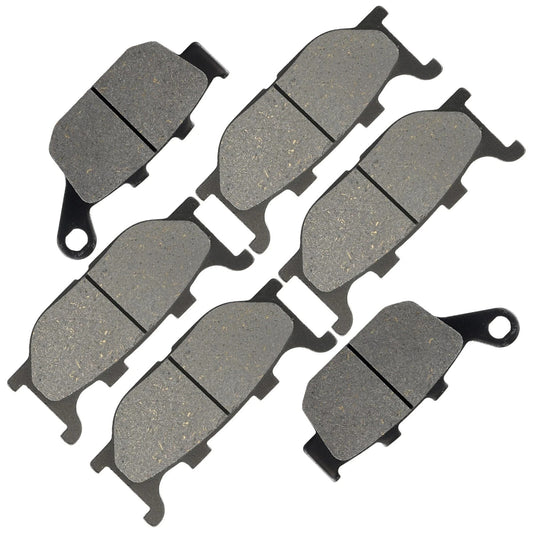Front Rear Brake Pads for Yamaha FZ6R FZ600R 2009 2010 2011 Front Rear