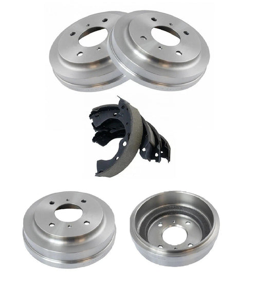 Brake Drums & Shoes Rear Kit for 01-06 Nissan Sentra