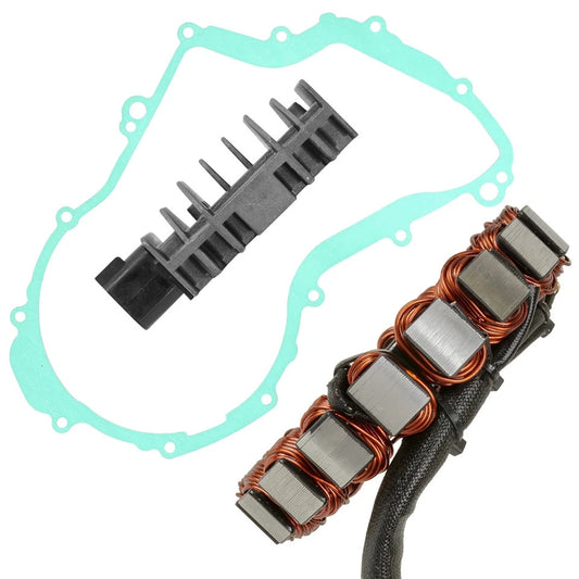Stator And Regulator Rectifier W/Gasket for Yamaha YFM400 Big Bear 400 2002-2012