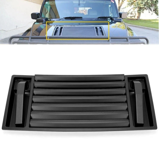 Hood Deck Vent Panel Handle Covers Trim Handles For 03-09 Hummer H2 ABS