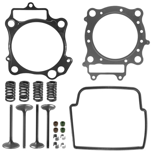 Cylinder Intake Exhaust Valve Gasket Kit for Honda TRX450ER 2006-2014