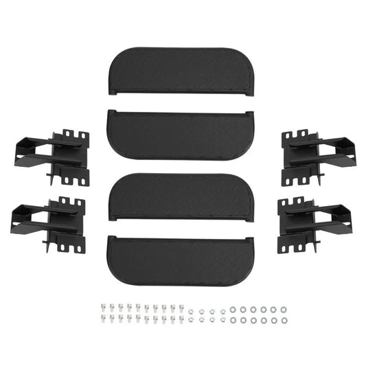 4Pcs For 2020-2023 Jeep Gladiator JT Side Steps Nerf Bar Running Boards